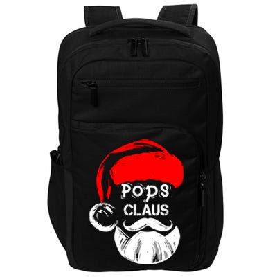 Pops Claus New Christmas Santa Claus Funny Gift Impact Tech Backpack