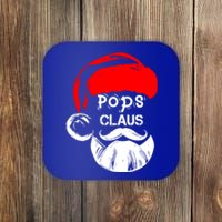 Pops Claus New Christmas Santa Claus Funny Gift Coaster