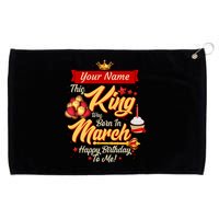 Please Delete! Personalized Custom Name This King Was Born In March Happy Birthday To Me  Grommeted Golf Towel