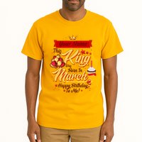 Please Delete! Personalized Custom Name This King Was Born In March Happy Birthday To Me  Tall T-Shirt