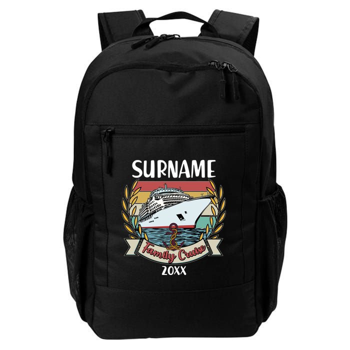 Personalized Custom Name And Year Family Cruise Backpack