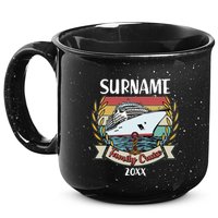 Personalized Custom Name And Year Family Cruise 15oz Campfire Ceramic Mug