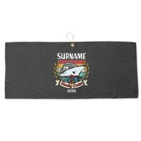 Personalized Custom Name And Year Family Cruise Large Microfiber Waffle Golf Towel