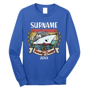 Personalized Custom Name And Year Family Cruise Long Sleeve Shirt