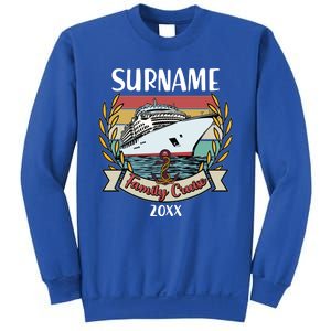 Personalized Custom Name And Year Family Cruise Sweatshirt