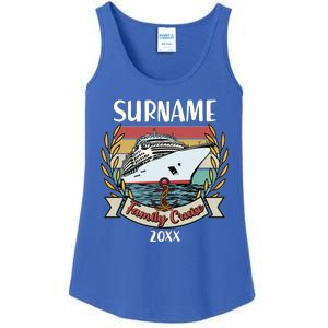 Personalized Custom Name And Year Family Cruise Ladies Essential Tank