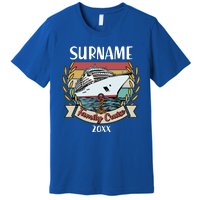 Personalized Custom Name And Year Family Cruise Premium T-Shirt