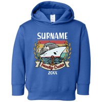 Personalized Custom Name And Year Family Cruise Toddler Hoodie