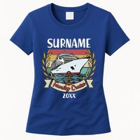 Personalized Custom Name And Year Family Cruise Womens T-Shirt