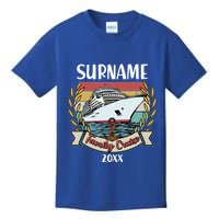 Personalized Custom Name And Year Family Cruise Kids T-Shirt