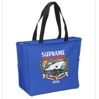 Personalized Custom Name And Year Family Cruise Zip Tote Bag