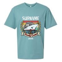 Personalized Custom Name And Year Family Cruise Sueded Cloud Jersey T-Shirt