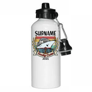 Personalized Custom Name And Year Family Cruise Aluminum Water Bottle