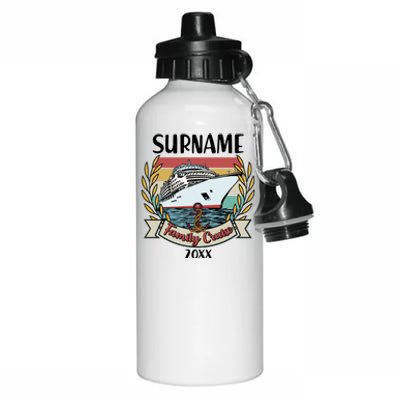 Personalized Custom Name And Year Family Cruise Aluminum Water Bottle