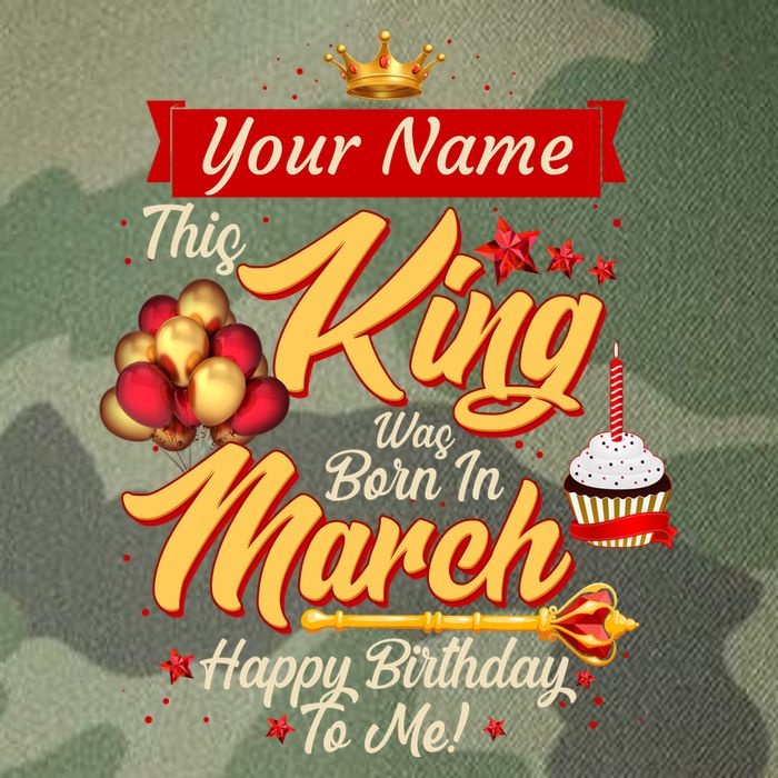 Personalized Custom Name This King Was Born In March Happy Birthday To Me Legacy Tie Dye Trucker Hat
