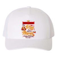 Personalized Custom Name This King Was Born In March Happy Birthday To Me Yupoong Adult 5-Panel Trucker Hat