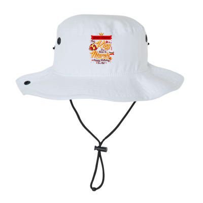 Personalized Custom Name This King Was Born In March Happy Birthday To Me Bucket Hat