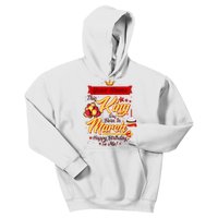 Personalized Custom Name This King Was Born In March Happy Birthday To Me Kids Hoodie