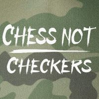 Play Chess Not Checkers Separate To Elevate Legacy Tie Dye Trucker Hat