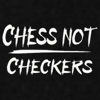 Play Chess Not Checkers Separate To Elevate Ladies PosiCharge Tri-Blend Wicking Tank