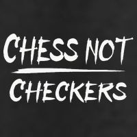 Play Chess Not Checkers Separate To Elevate Cool Comfort Performance Bucket Hat