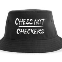 Play Chess Not Checkers Separate To Elevate Sustainable Bucket Hat