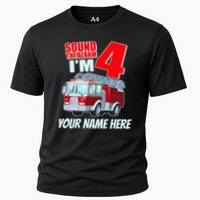 Personalized Custom Name Cute Funny Sound The Alarm I'm 4 Four Performance Shirt