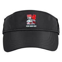 Personalized Custom Name Cute Funny Sound The Alarm I'm 4 Four Adult Drive Performance Visor