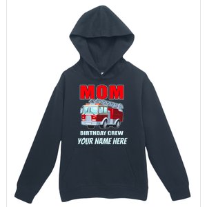 Personalized Custom Name Cute Funny Mom Birthday Crew Firetruck Urban Pullover Hoodie