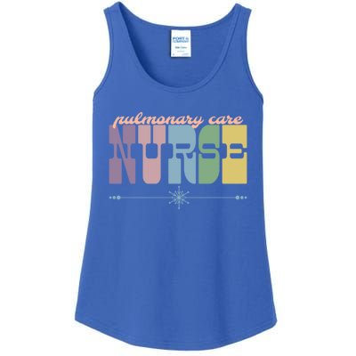 Pulmonary Care Nurse Gift Nursing Squad Appreciation Lungs Gift Ladies Essential Tank