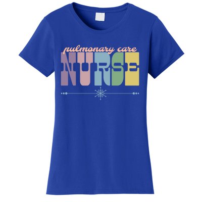 Pulmonary Care Nurse Gift Nursing Squad Appreciation Lungs Gift Women's T-Shirt