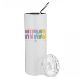 Pulmonary Care Nurse Gift Nursing Squad Appreciation Lungs Gift Stainless Steel Tumbler