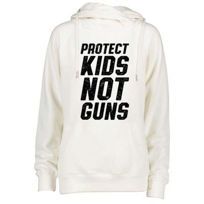 Protect Children Not Guns | March For Our Lives Womens Funnel Neck Pullover Hood