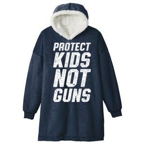 Protect Children Not Guns | March For Our Lives Hooded Wearable Blanket