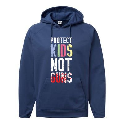 Protect Children Not Guns | March For Our Lives Performance Fleece Hoodie