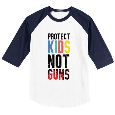 Protect Children Not Guns | March For Our Lives Baseball Sleeve Shirt