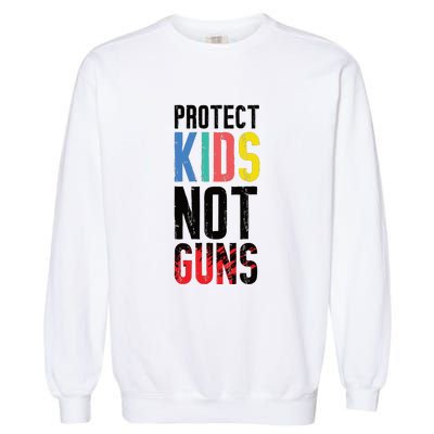 Protect Children Not Guns | March For Our Lives Garment-Dyed Sweatshirt