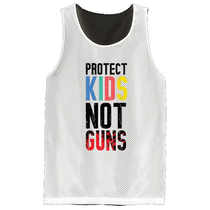 Protect Children Not Guns | March For Our Lives Mesh Reversible Basketball Jersey Tank