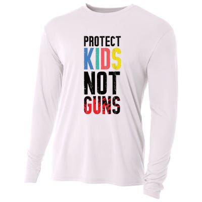 Protect Children Not Guns | March For Our Lives Cooling Performance Long Sleeve Crew