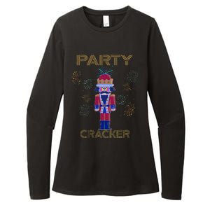 Party Cracker New Years Eve Holiday Nutcracker Squad Womens CVC Long Sleeve Shirt