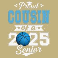 Proud Cousin Of A 2025 Senior Graduate Basketball Gift Cooling Performance Crew T-Shirt