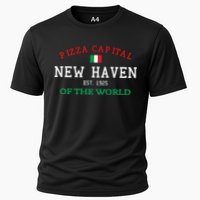 Pizza Capital Of The World New Haven Connecticut Performance Shirt