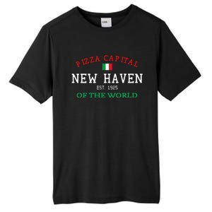 Pizza Capital Of The World New Haven Connecticut Tall Fusion ChromaSoft Performance T-Shirt