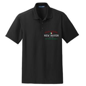 Pizza Capital Of The World New Haven Connecticut Dry Zone Grid Polo