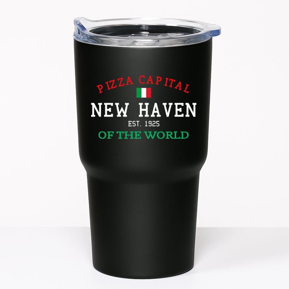 Pizza Capital Of The World New Haven Connecticut Tumbler