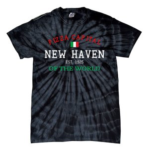 Pizza Capital Of The World New Haven Connecticut Tie-Dye T-Shirt