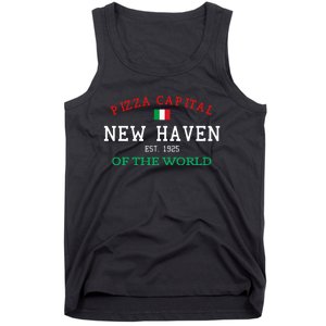 Pizza Capital Of The World New Haven Connecticut Tank Top