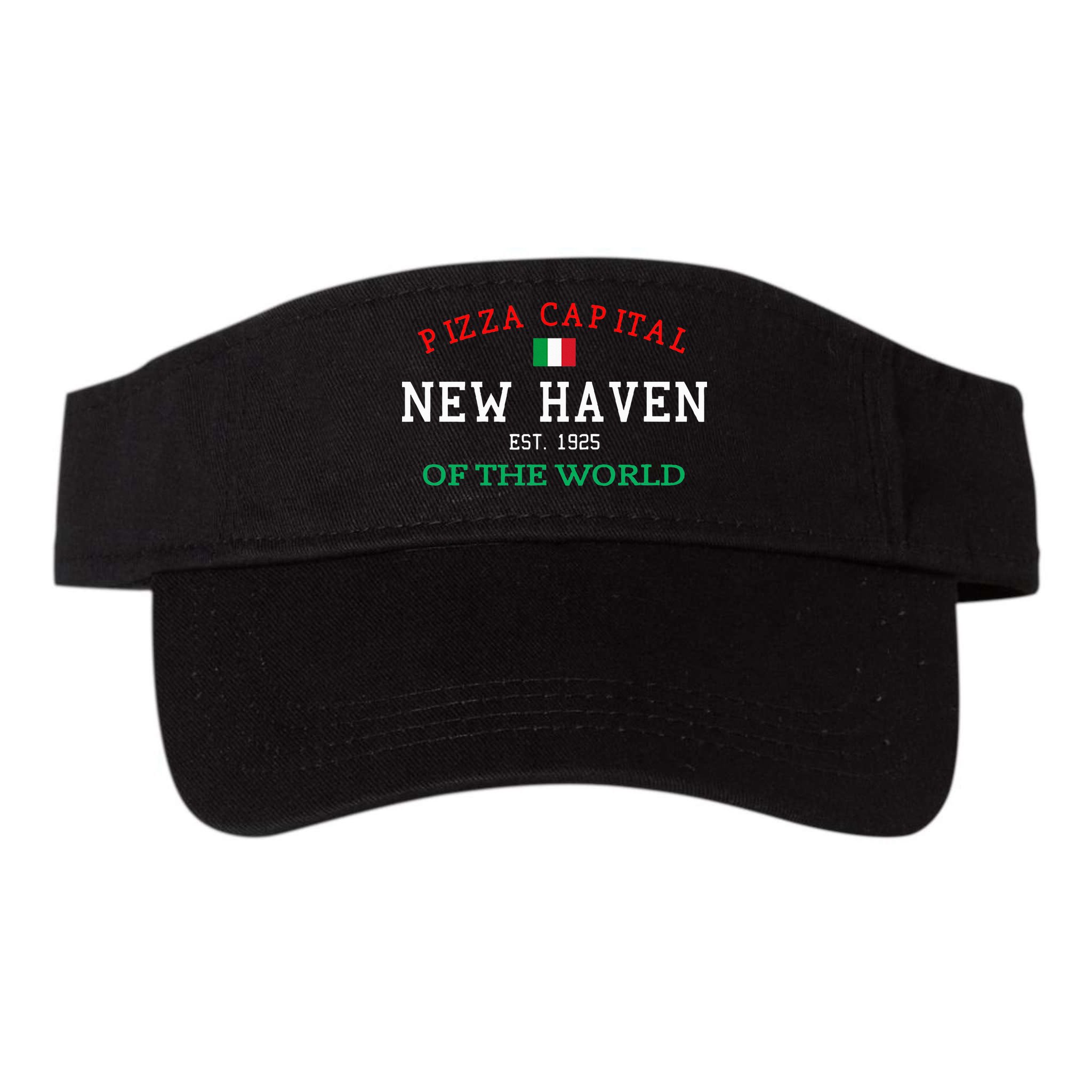 Pizza Capital Of The World New Haven Connecticut Visor