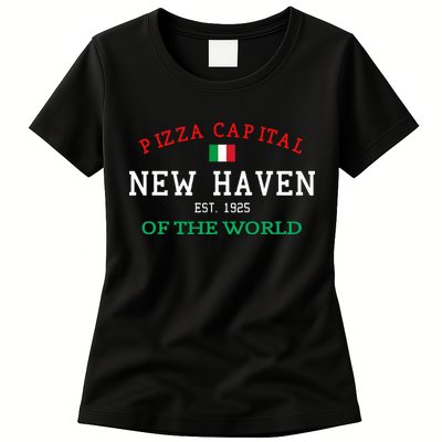 Pizza Capital Of The World New Haven Connecticut Womens T-Shirt