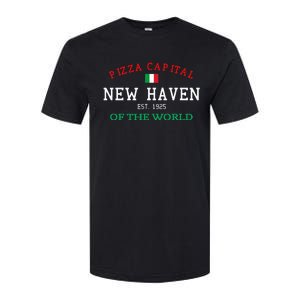 Pizza Capital Of The World New Haven Connecticut Softstyle CVC T-Shirt